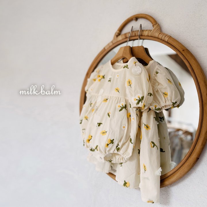 Milk Balm - Korean Baby Fashion - #babylifestyle - Lillian One-piece