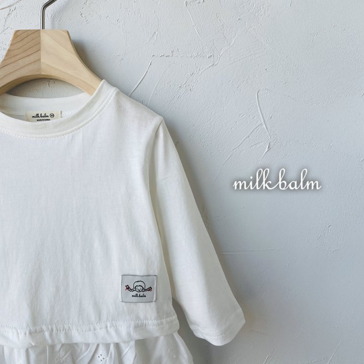 Milk Balm - Korean Baby Fashion - #babyoninstagram - Milk Layered Tee - 8