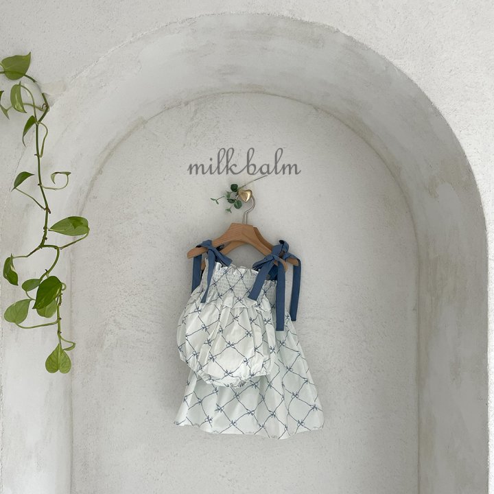 Milk Balm - Korean Baby Fashion - #babyoninstagram - Glen One-piece - 6