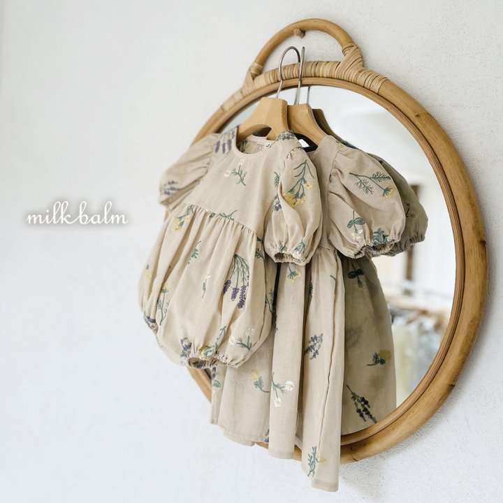 Milk Balm - Korean Baby Fashion - #babylifestyle - Provence One-piece - 4