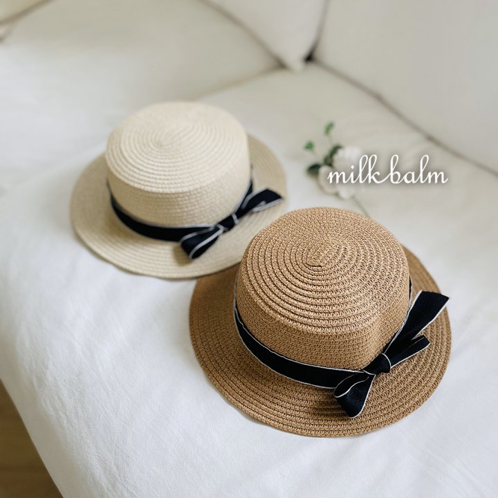 Milk Balm - Korean Baby Fashion - #babyootd - Ann Straw Hat