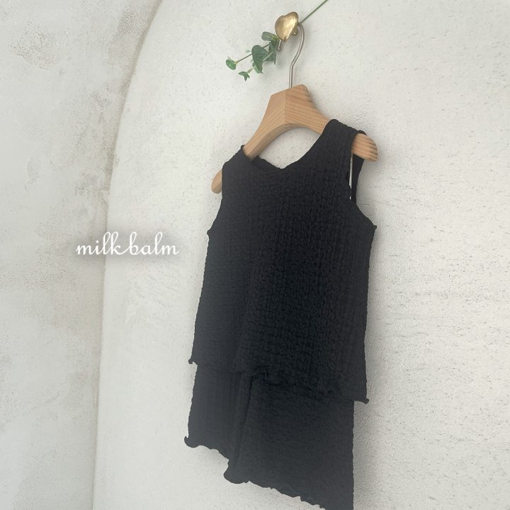 Milk Balm - Korean Baby Fashion - #babyootd - Bring Sleeveless Set-up - 8