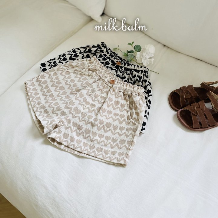 Milk Balm - Korean Baby Fashion - #babyootd - Tulip Shorts - 2