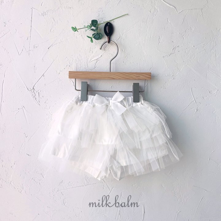 Milk Balm - Korean Baby Fashion - #babyootd - Cotton Candy Skirt Pants - 9