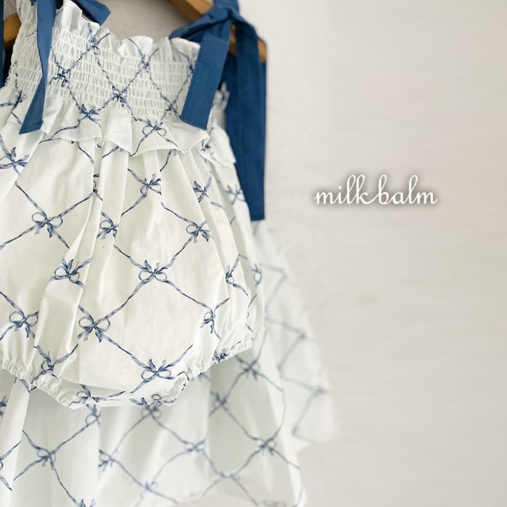 Milk Balm - Korean Baby Fashion - #babyootd - Glen One-piece - 7