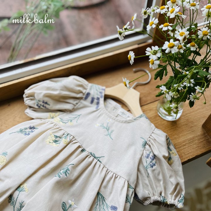 Milk Balm - Korean Baby Fashion - #babyootd - Provence One-piece - 5