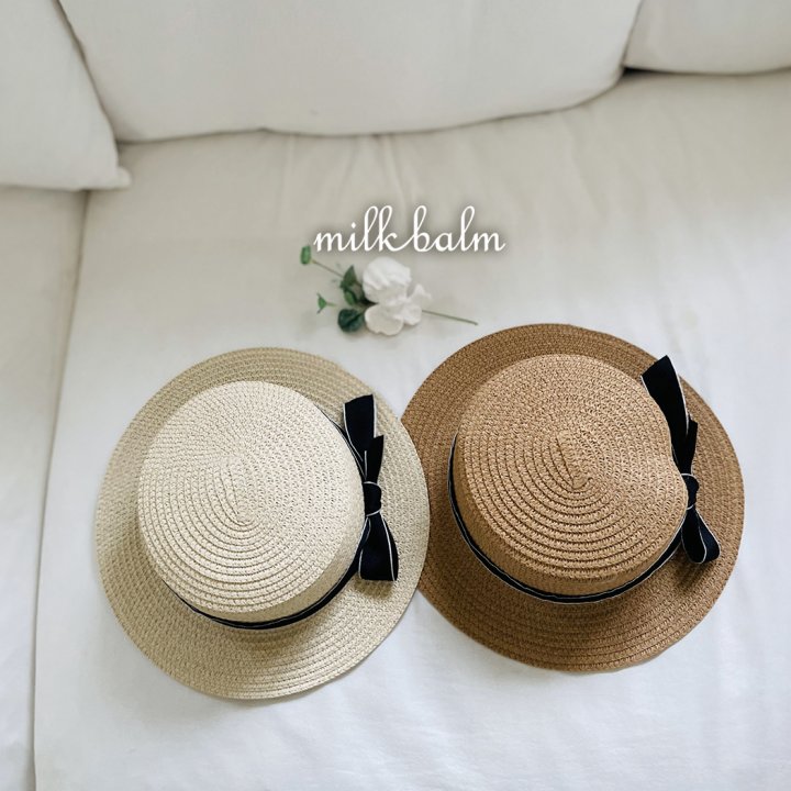 Milk Balm - Korean Baby Fashion - #babyoutfit - Ann Straw Hat - 2