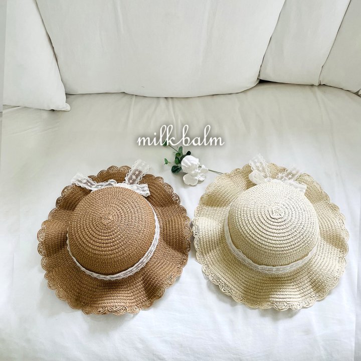 Milk Balm - Korean Baby Fashion - #babyoutfit - Glen Straw Hat