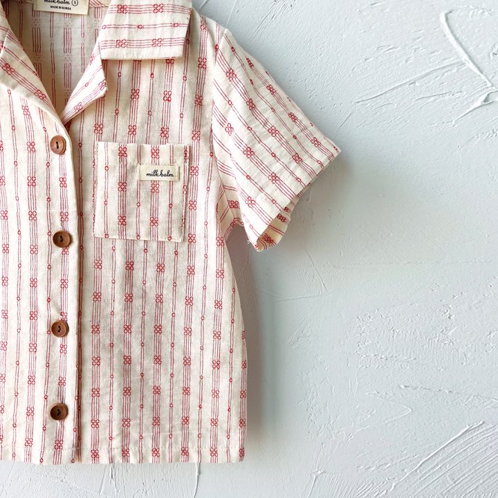 Milk Balm - Korean Baby Fashion - #babyoutfit - Eden Shirt - 7
