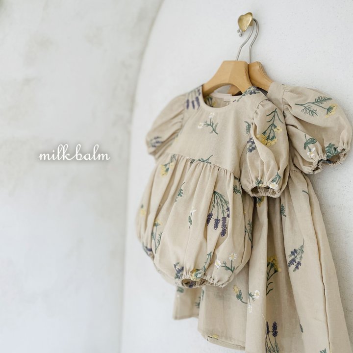 Milk Balm - Korean Baby Fashion - #babyoutfit - Provence One-piece - 6