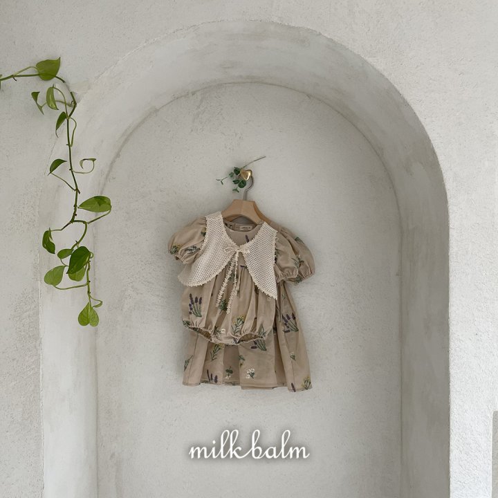 Milk Balm - Korean Baby Fashion - #babyoutfit - Provence One-piece - 7