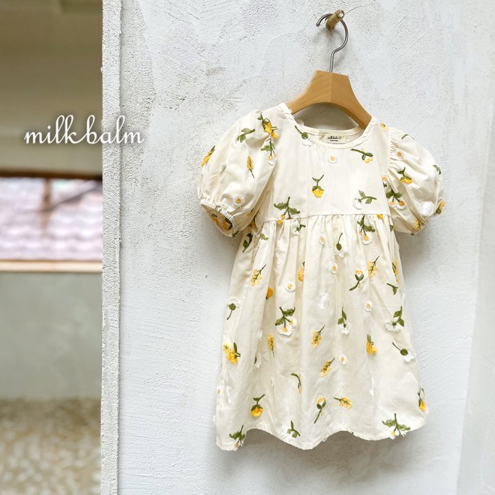 Milk Balm - Korean Baby Fashion - #babyoutfit - Lillian One-piece - 5