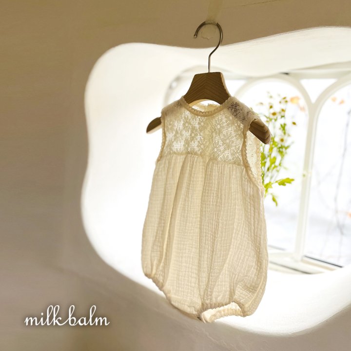 Milk Balm - Korean Baby Fashion - #babyoutfit - Swan Suit - 2