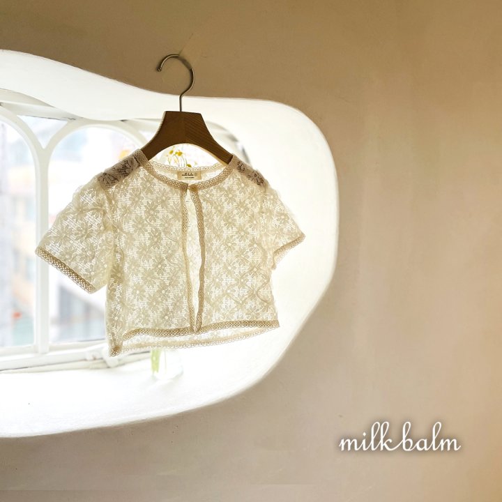 Milk Balm - Korean Baby Fashion - #babyoutfit - Swan Cardigan
