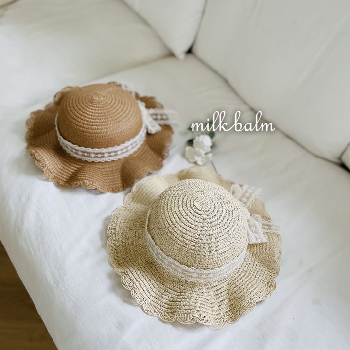 Milk Balm - Korean Baby Fashion - #babywear - Glen Straw Hat - 3