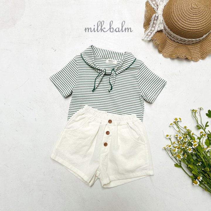Milk Balm - Korean Baby Fashion - #babywear - Milk Sailor Tee - 7