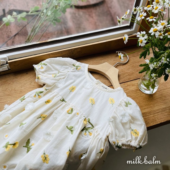 Milk Balm - Korean Baby Fashion - #babywear - Lillian One-piece - 6