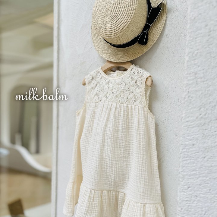 Milk Balm - Korean Baby Fashion - #babyoutfit - Swan One-piece - 4