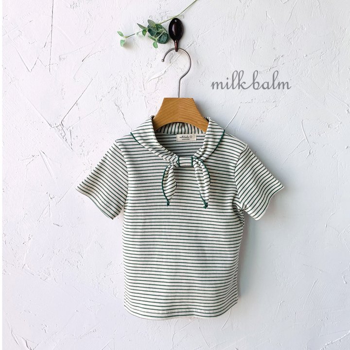 Milk Balm - Korean Baby Fashion - #onlinebabyboutique - Milk Sailor Tee - 8