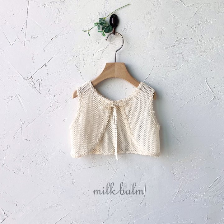 Milk Balm - Korean Baby Fashion - #onlinebabyboutique - Angela Vest - 2
