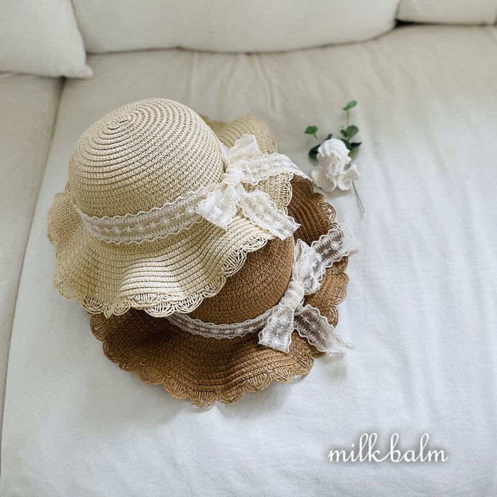 Milk Balm - Korean Baby Fashion - #onlinebabyshop - Glen Straw Hat - 5