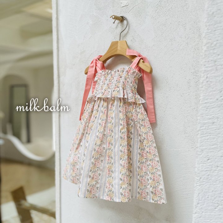 Milk Balm - Korean Baby Fashion - #onlinebabyshop - Glen One-piece - 12
