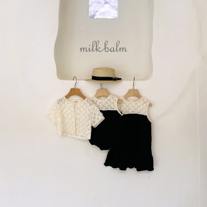 Milk Balm - Korean Baby Fashion - #onlinebabyboutique - Swan Cardigan - 4