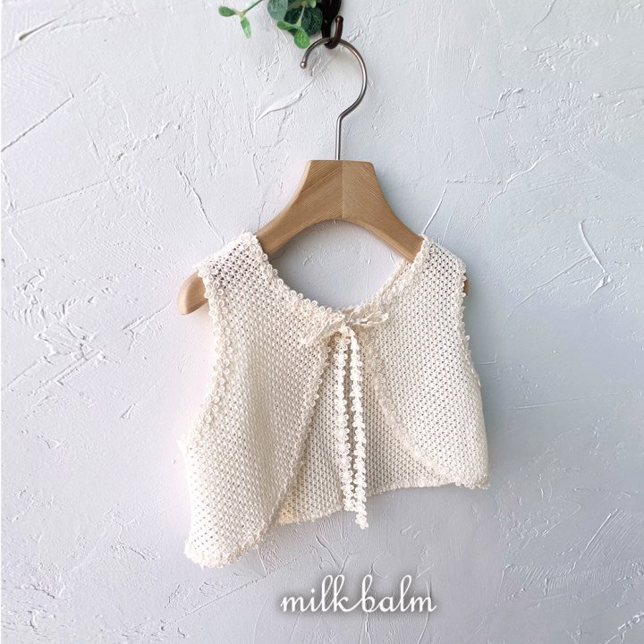 Milk Balm - Korean Baby Fashion - #onlinebabyshop - Angela Vest - 3