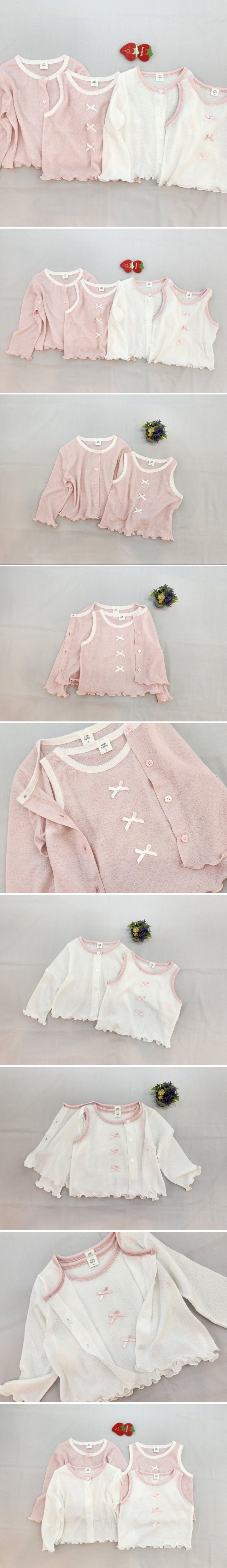 Milk Bebe - Korean Baby Fashion - #babylifestyle - Love You Set - 2