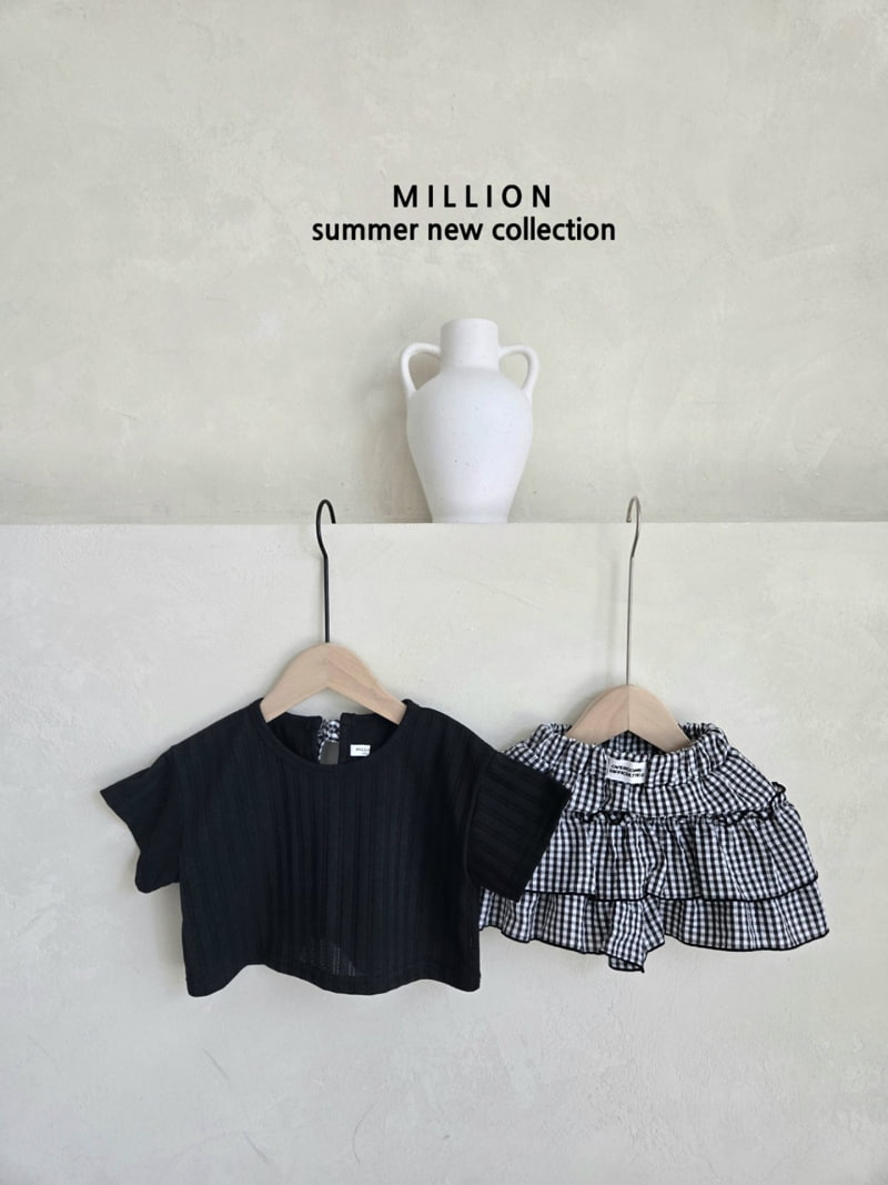 Million Dollar Baby - Korean Children Fashion - #childofig - Check Cancan Pants - 9
