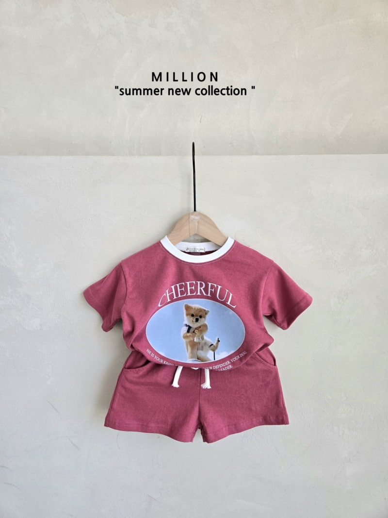 Million Dollar Baby - Korean Children Fashion - #childrensboutique - Cheerful Set - 2