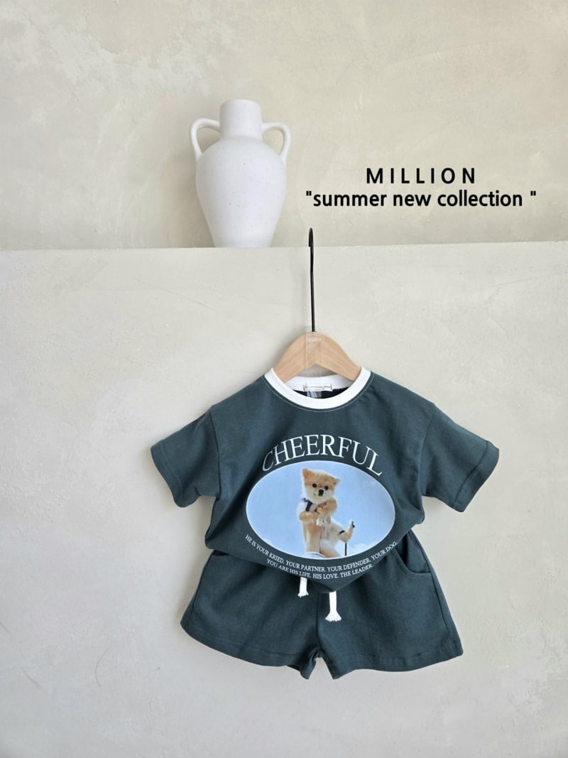 Million Dollar Baby - Korean Children Fashion - #designkidswear - Cheerful Set - 3
