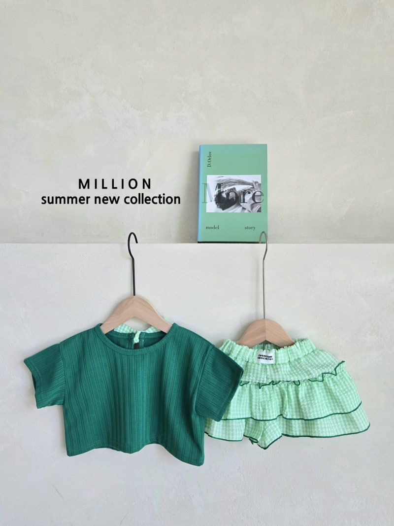 Million Dollar Baby - Korean Children Fashion - #designkidswear - Check Cancan Pants - 11