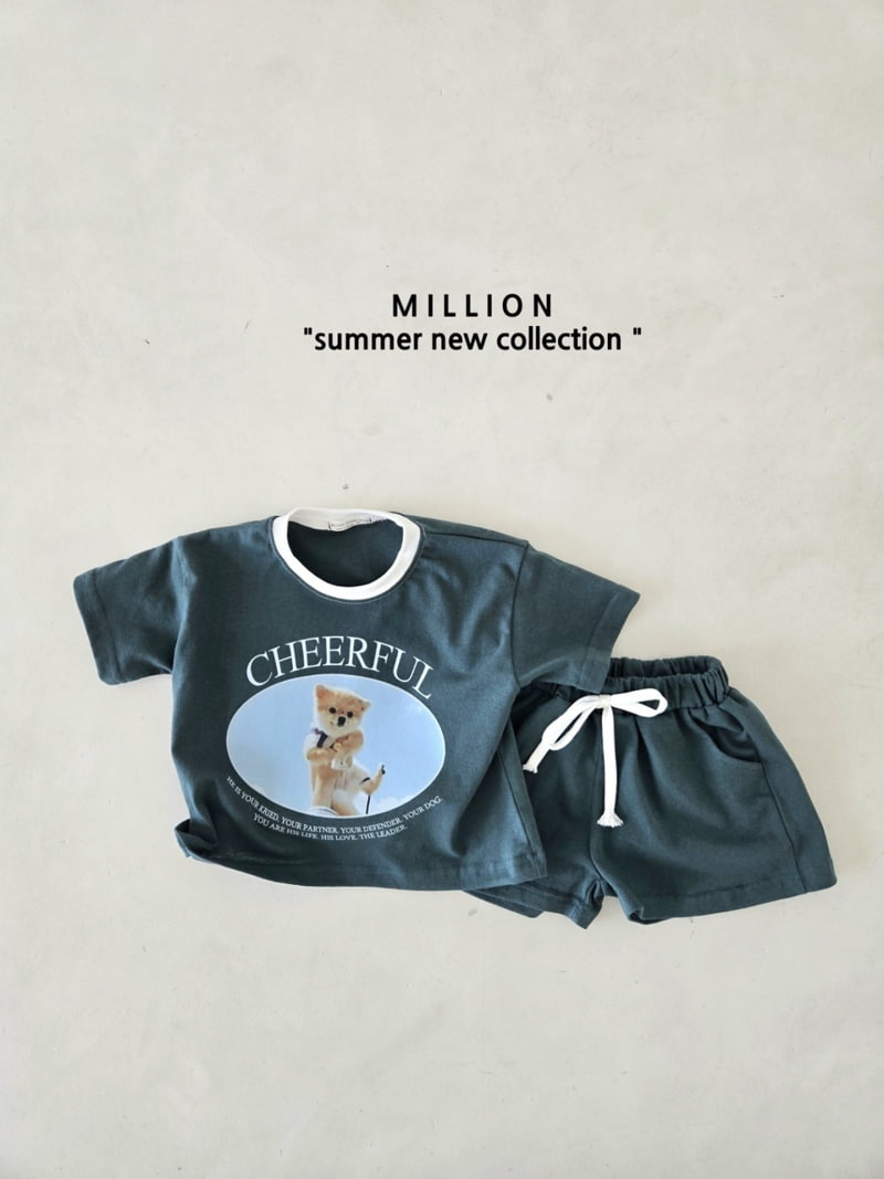 Million Dollar Baby - Korean Children Fashion - #designkidswear - Cheerful Set - 4