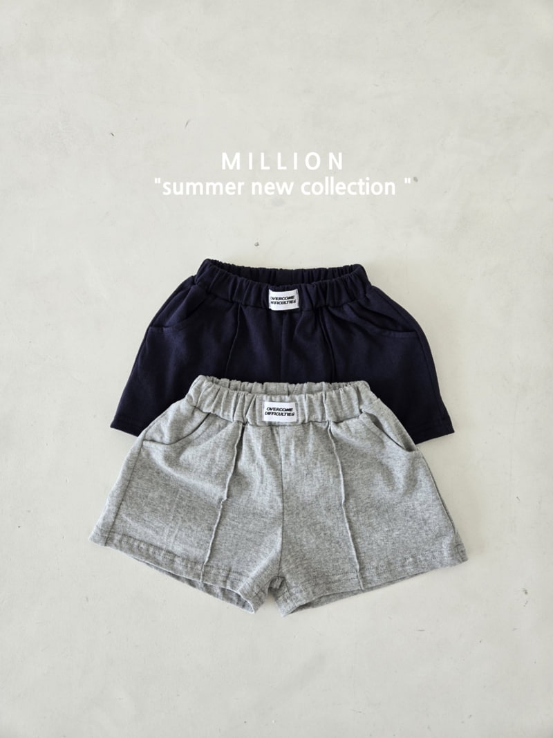 Million Dollar Baby - Korean Children Fashion - #discoveringself - Label Pintuck Pants