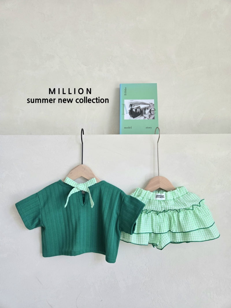 Million Dollar Baby - Korean Children Fashion - #discoveringself - Check Cancan Pants - 12