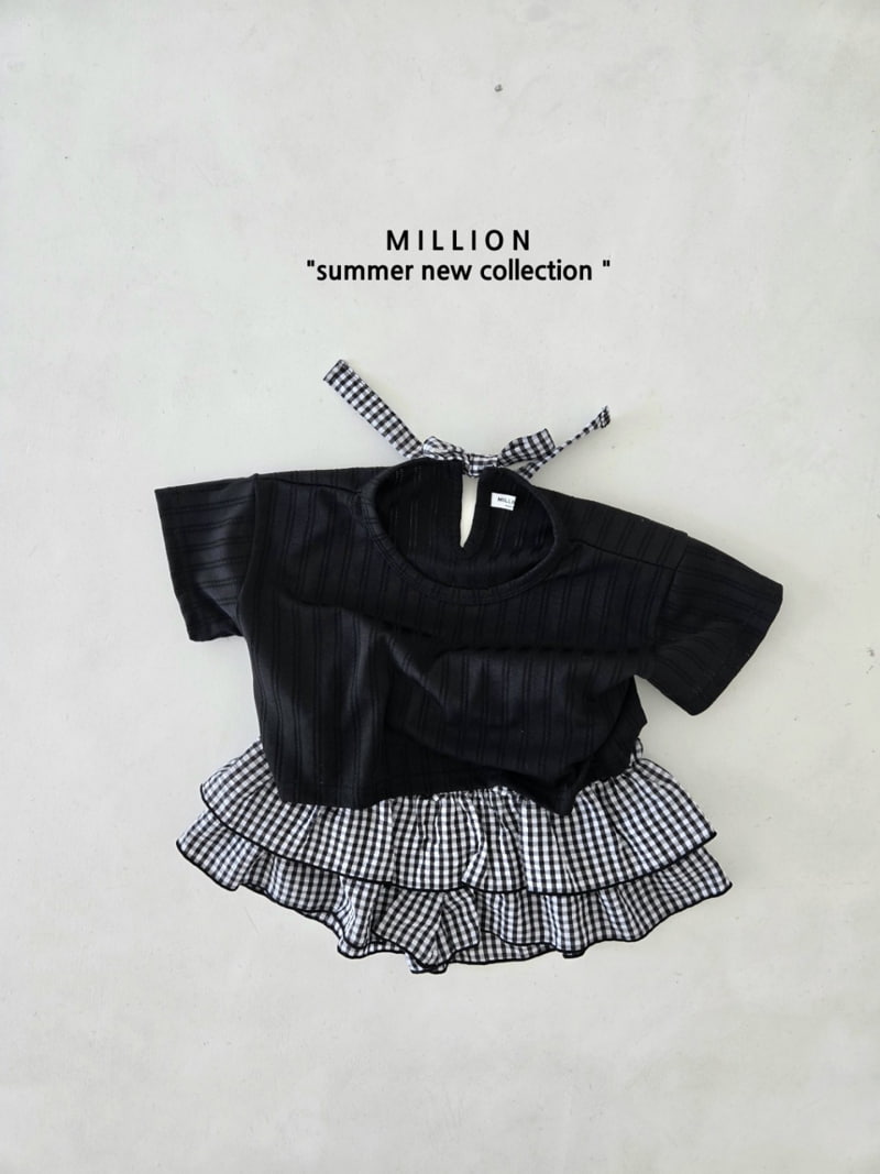 Million Dollar Baby - Korean Children Fashion - #fashionkids - Candy Ribbon Tee - 9
