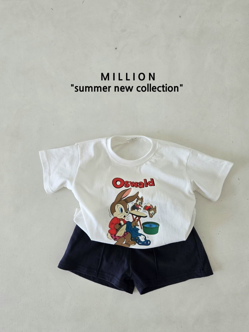 Million Dollar Baby - Korean Children Fashion - #fashionkids - Rabbit Tee - 7