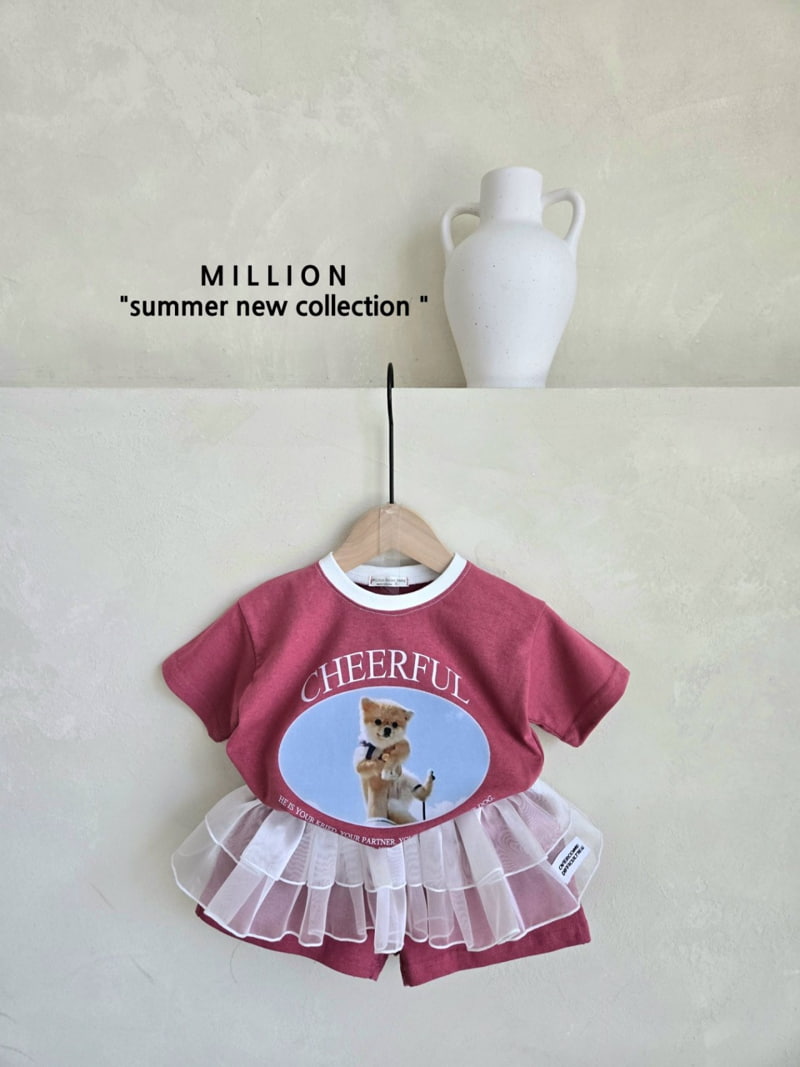 Million Dollar Baby - Korean Children Fashion - #kidsstore - Cheerful Set - 7