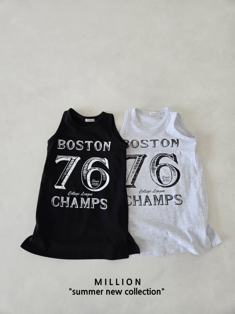 Million Dollar Baby - Korean Children Fashion - #kidsstore - Boston Long One-piece