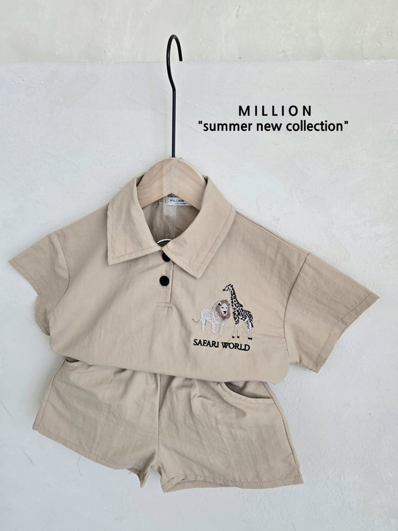 Million Dollar Baby - Korean Children Fashion - #kidzfashiontrend - Safari Pants Set - 9