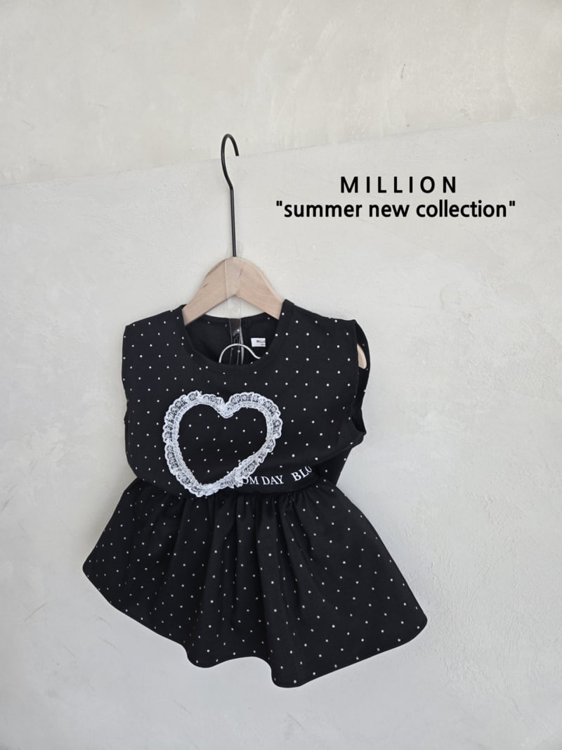 Million Dollar Baby - Korean Children Fashion - #kidzfashiontrend - Heart Banding Skirt - 3