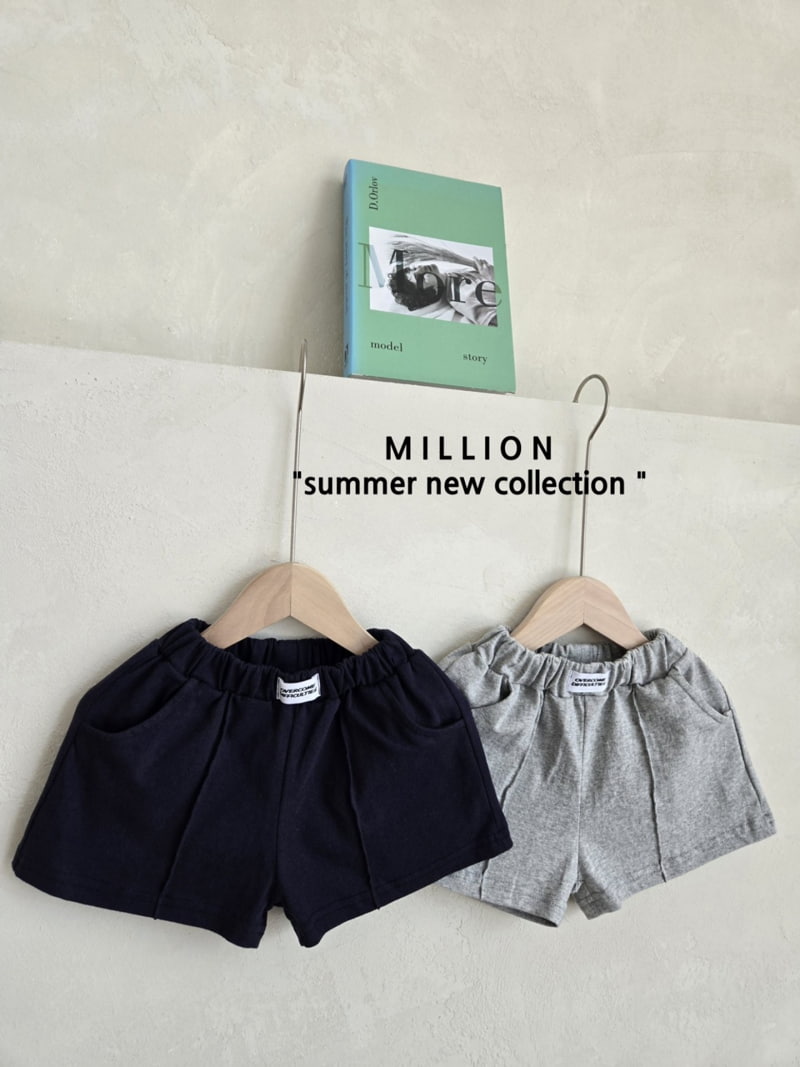 Million Dollar Baby - Korean Children Fashion - #littlefashionista - Label Pintuck Pants - 7