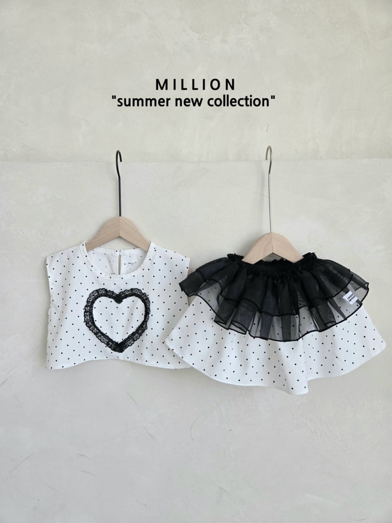 Million Dollar Baby - Korean Children Fashion - #littlefashionista - Heart Banding Skirt - 5