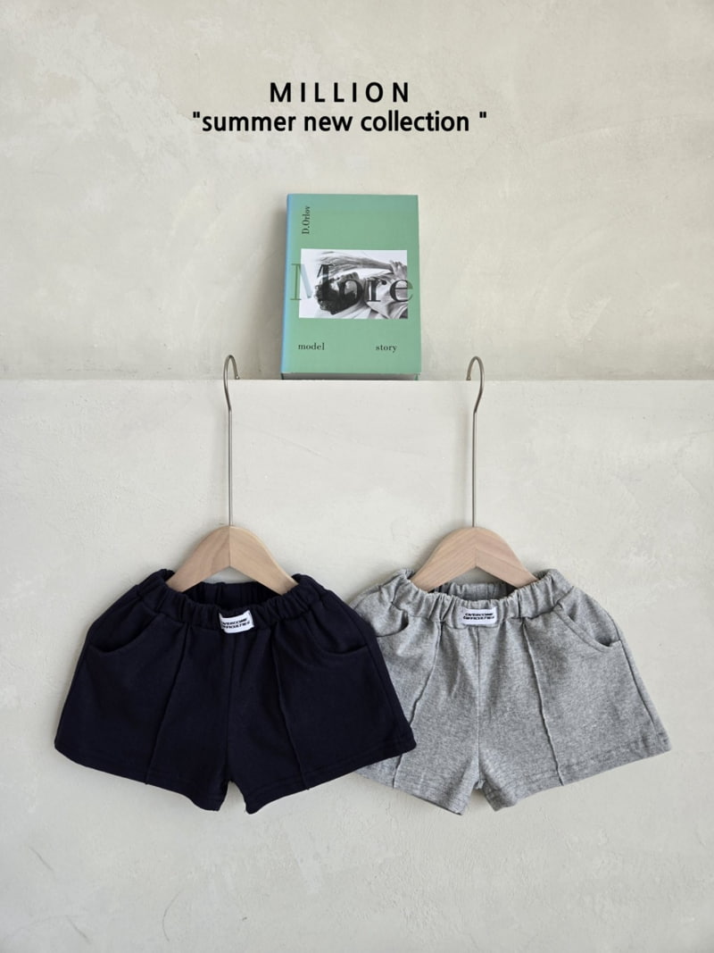 Million Dollar Baby - Korean Children Fashion - #magicofchildhood - Label Pintuck Pants - 8