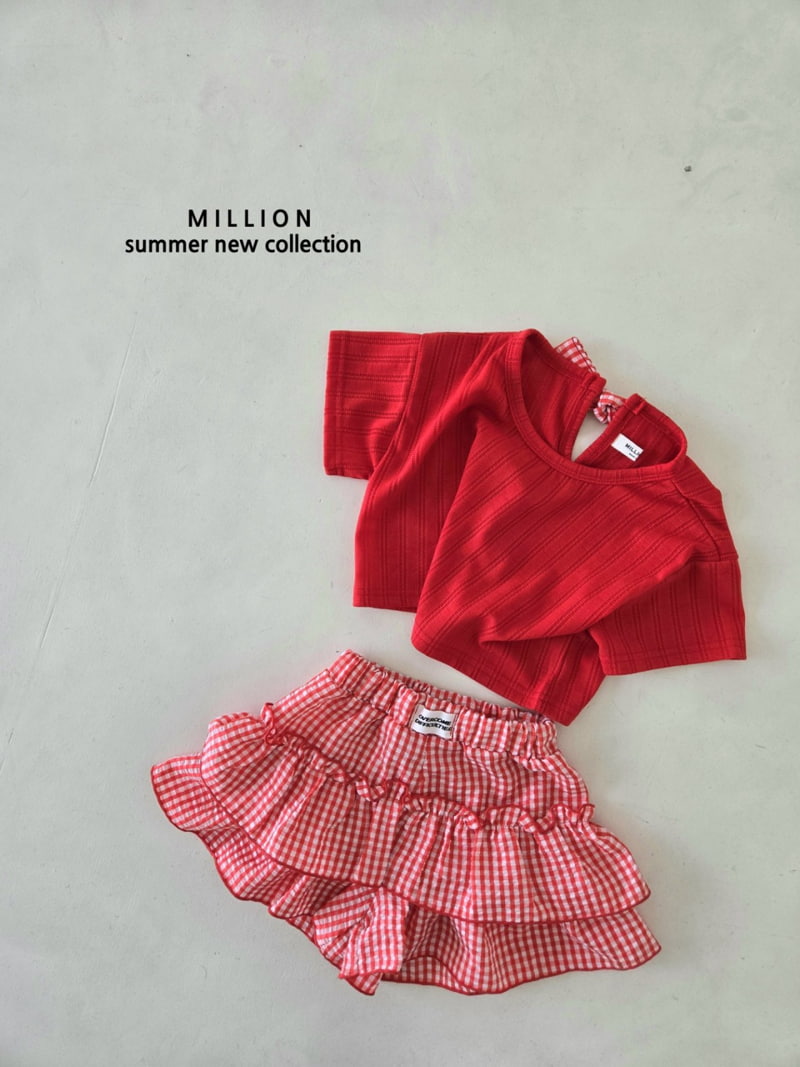 Million Dollar Baby - Korean Children Fashion - #magicofchildhood - Check Cancan Pants - 3
