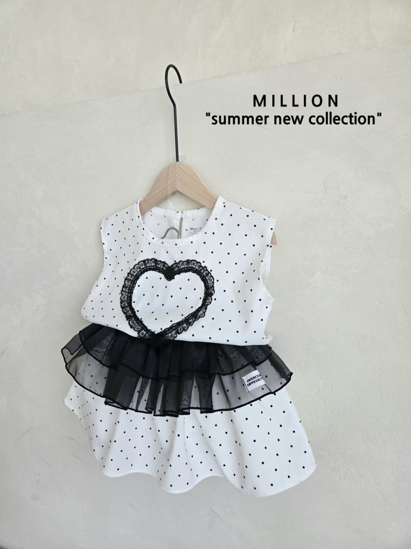 Million Dollar Baby - Korean Children Fashion - #minifashionista - Heart Banding Skirt - 7