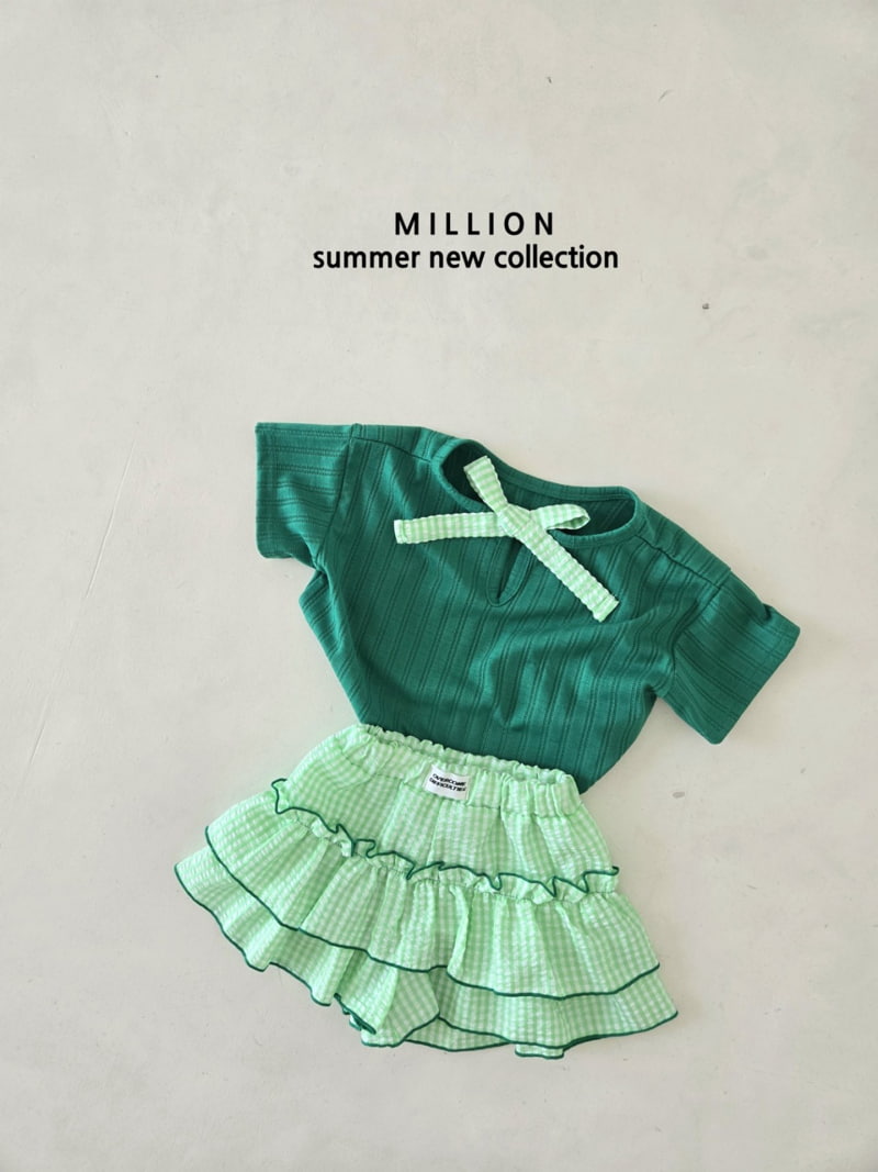 Million Dollar Baby - Korean Children Fashion - #magicofchildhood - Check Cancan Pants - 4