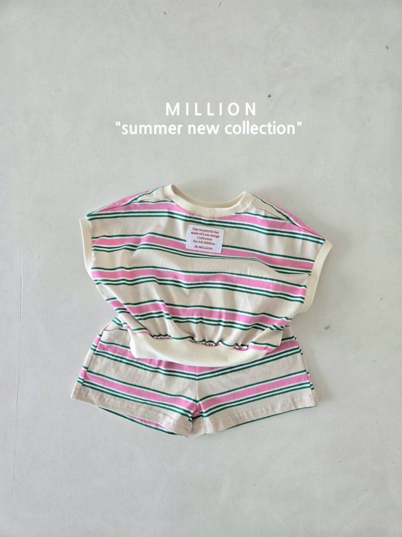 Million Dollar Baby - Korean Children Fashion - #minifashionista - Vanilla Set - 2