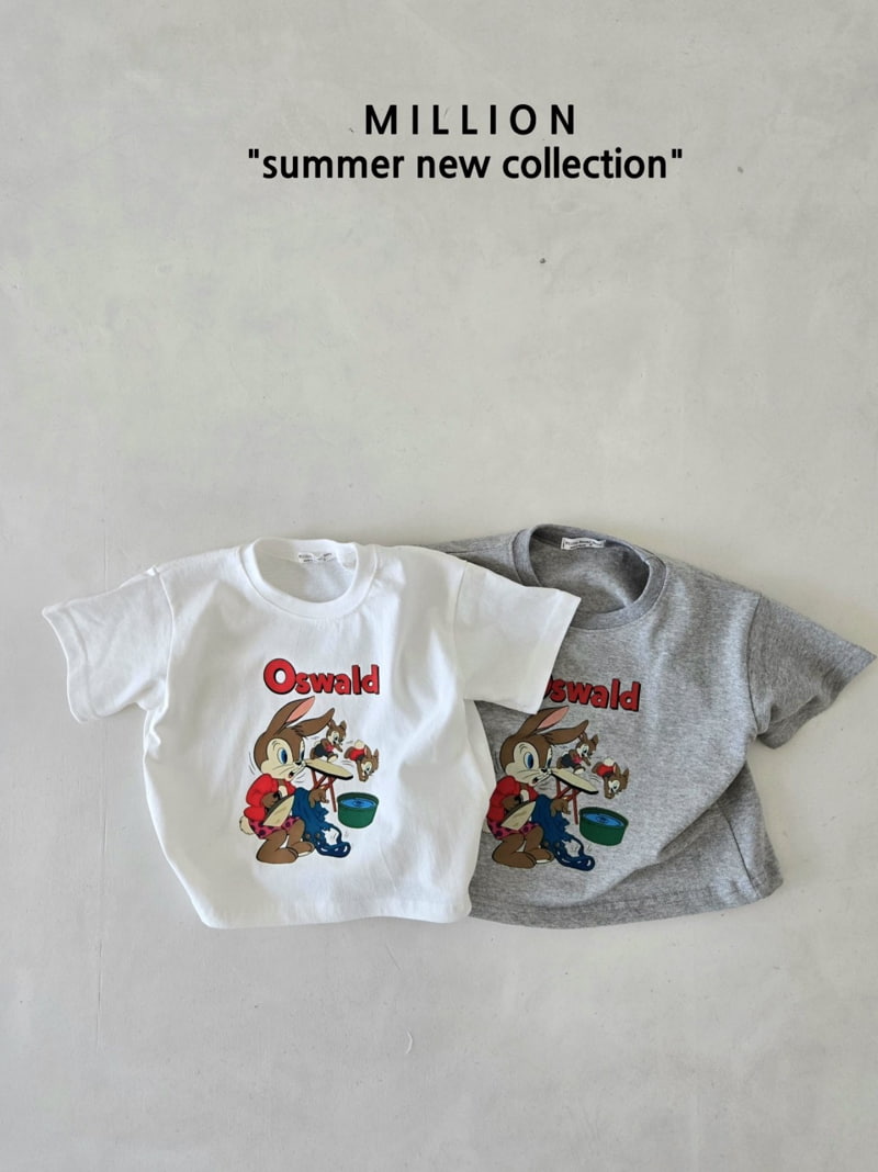 Million Dollar Baby - Korean Children Fashion - #prettylittlegirls - Rabbit Tee